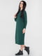 Сукня А-силуету зелена | 6384459 | фото 2
