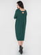 Платье А-силуэта зеленое | 6384459 | фото 3
