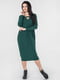 Сукня А-силуету зелена | 6384459 | фото 4