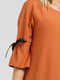 Сукня А-силуету рудого кольору | 6384503 | фото 2