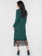 Сукня А-силуету зелена | 6384536 | фото 3
