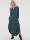Сукня А-силуету зелена | 6384699 | фото 4