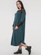 Сукня А-силуету зелена | 6384729 | фото 2