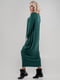 Платье-свитер зеленое | 6384736 | фото 2