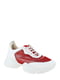 Кросівки білі з червоними вставками | 6393007 | фото 3
