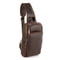 Рюкзак на одно плечо, коричневый | 6396791