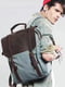 Рюкзак  серо-коричневый | 6396900 | фото 3