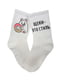 Шкарпетки білі з принтом | 6397128 | фото 2