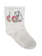 Шкарпетки білі з принтом | 6397128 | фото 3