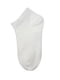 Шкарпетки короткі білі | 6397137 | фото 3