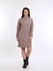 Платье-свитер цвета мокко | 6334246 | фото 2