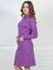 Платье-свитер фиолетовое | 6334274 | фото 2