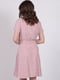 Платье А-силуэта пудрового цвета в горошек | 6334564 | фото 2