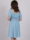 Платье А-силуэта голубое | 6334582 | фото 2