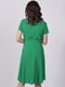 Платье А-силуэта зеленое | 6334594 | фото 2