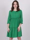 Сукня А-силуету зелена | 6334601 | фото 3