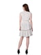Сукня А-силуету біла в горошок | 6334649 | фото 3