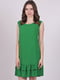 Платье А-силуэта зеленое | 6334663 | фото 2