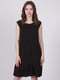 Платье А-силуэта черное | 6335002 | фото 2