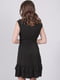 Платье А-силуэта черное | 6335002 | фото 3