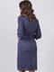 Сукня А-силуету темно-синя | 6397512 | фото 2