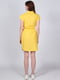 Платье А-силуэта желтое | 6397717 | фото 2