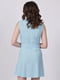 Платье А-силуэта голубое | 6397757 | фото 2