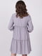 Сукня А-силуету сіра | 6397771 | фото 2