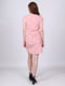 Сукня А-силуету пудрового кольору в горошок | 6397796 | фото 2