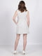 Сукня А-силуету біла у горошок | 6397976 | фото 2