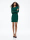 Сукня-футляр зелена | 6398856 | фото 3