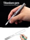 Перьевая/шариковая ручка Safari титан матовая | 6399597 | фото 4