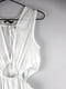 Сукня А-силуету з вирізами біла | 6399091 | фото 2