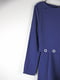 Синій комбінезон-шорти з декоративними люверсами | 6399434 | фото 2