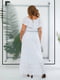 Платье А-силуэта белое | 6398513 | фото 5