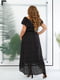 Платье А-силуэта черное | 6398514 | фото 4