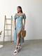 Платье А-силуэта оливковое с цветочным принтом | 6398521