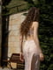 Сукня у білизняному стилі кольору пудри | 6398523 | фото 5