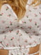 Сукня А-силуету рожева з квітковим принтом | 6398526 | фото 4