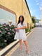 Сукня А-силуету біла з квітковим принтом | 6398574 | фото 3