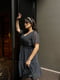 Платье А-силуэта черное в горох | 6398600 | фото 6