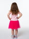 Платье розовое с рисунком | 6400224 | фото 3