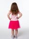 Платье розовое с рисунком | 6400225 | фото 3