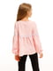 Блуза розовая с кружевом | 6400445 | фото 2
