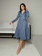 Сукня А-силуету синя | 6327888 | фото 2