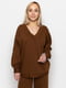 Пуловер коричневий | 6330120 | фото 3