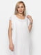 Платье белое льняное | 6330226 | фото 2