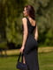 Платье-футляр черное | 6401375 | фото 3