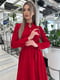 Сукня А-силуету червона | 6404129 | фото 2