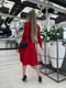 Платье А-силуэта красное | 6404129 | фото 4